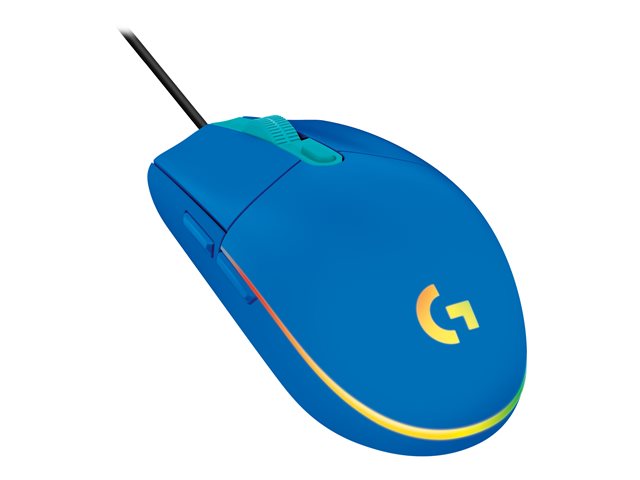 Logitech Mouse - Logitech Mouse Gamer G203 Lightsync Azul