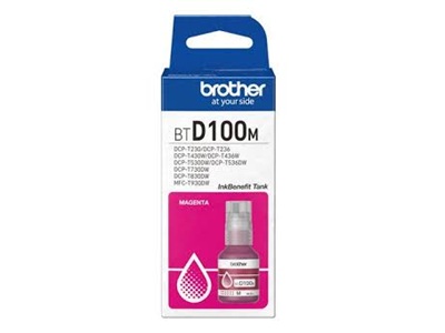 Brother Magenta ink botella BTD100M