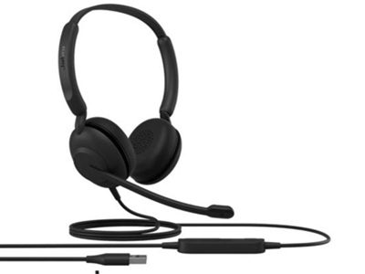Jabra Evolve 10 Headset Stereo USB-A Leatherettes BLK