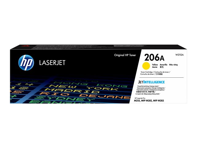 HP 206A Yellow LaserJet Toner Cartridge