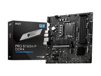 MSI Motherboard PRO B760M-P DDR4  4xDIMM LGA 1700 Matx HDMI