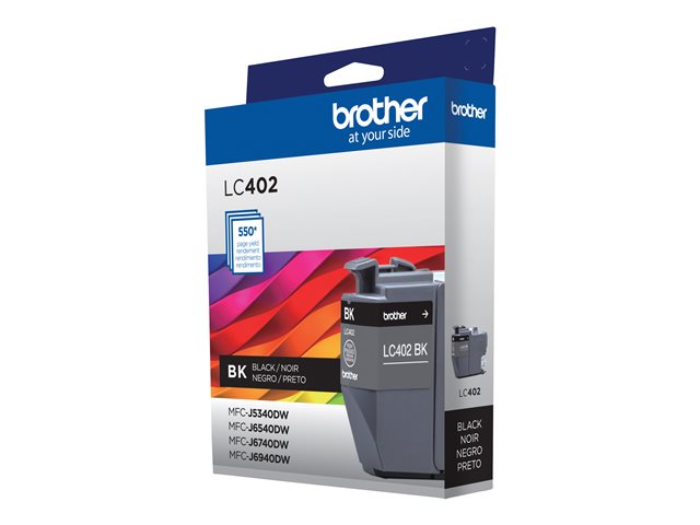 Brother LC402BKS cartucho tinta negro Imp J6740DW rinde 550