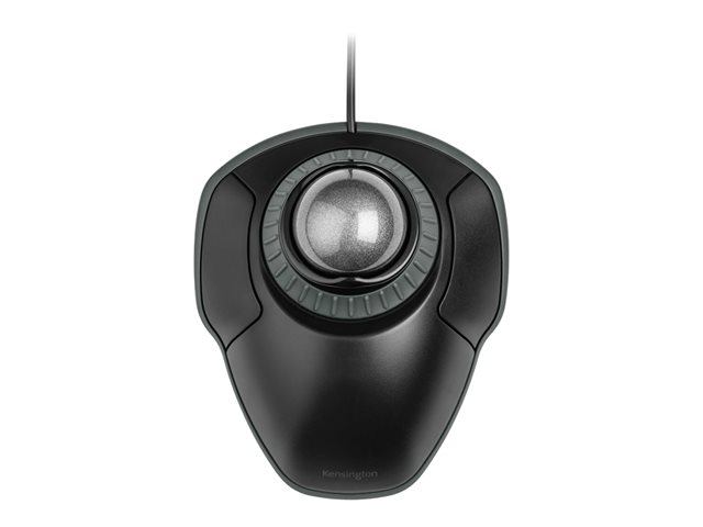 Kensington Trackball Mouse Orbit Negro con Plateada Almbrico