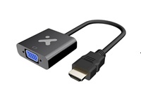 Xtech-Video Adapter HDMI male to VGA female Black XTC-384