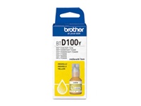Brother BTD100Y Yellow Ink botella