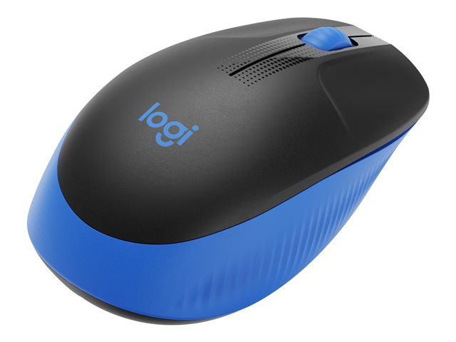 Logitech Mouse - Logitech Mouse Inalambrico M190 Negro/Azul