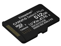 Kingston Flash Memory Cards - KNG 512MB microSD Canvas selec