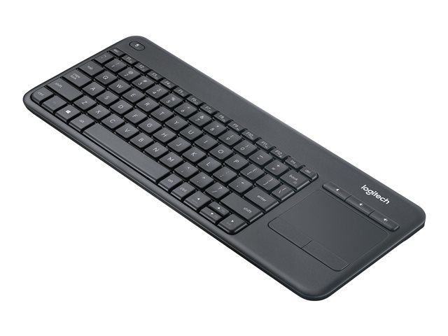 Logitech Teclado inalambrico con touchpad K400 Plus Espanol