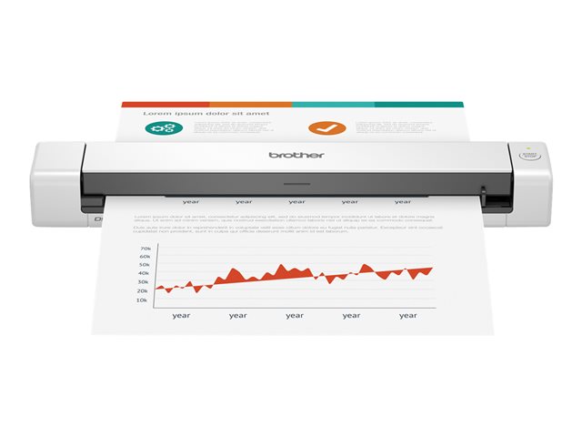 Brother DS-640 Escaner Movil-15ppm-USB 3.0-Scan to Email