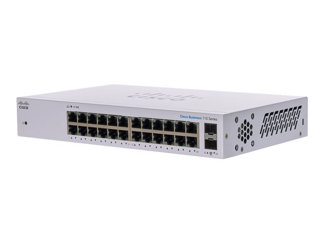 Cisco Switch CBS110 Unmanaged 24-port GE 2x1G SFP Shared