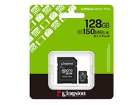 Kingston Flash Memory Cards - KNG 128GB microSD Canvas Selec