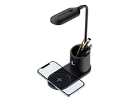 Xtech Lámpara Escritorio USB | LED, Carga Inalámbrica y USB
