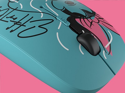 Xtech Mouse - Xtech Disney Minnie Mouse Wireless mouse 1600d