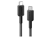 Anker 322 Cable USB-C a USB-C Trenzado 3ft | Carga Rápida y Duradera