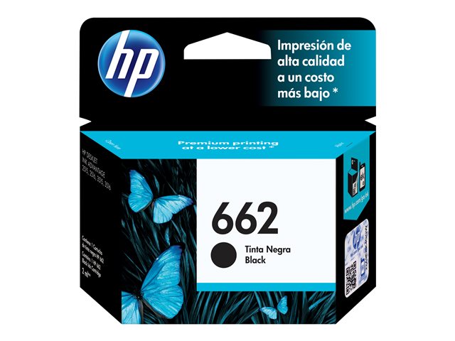 HPc CZ103AL 662 Black Ink Cartridge 120 pages