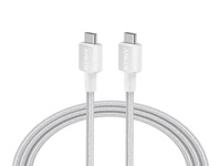 Anker Cable 322 USB-C a USB-C Blanco | Carga Rápida y Sincronización