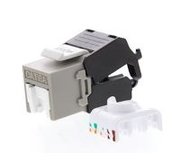 NEXXT Keystone Jack Cat6A Sin Herramienta GRIS SIN Blindaje